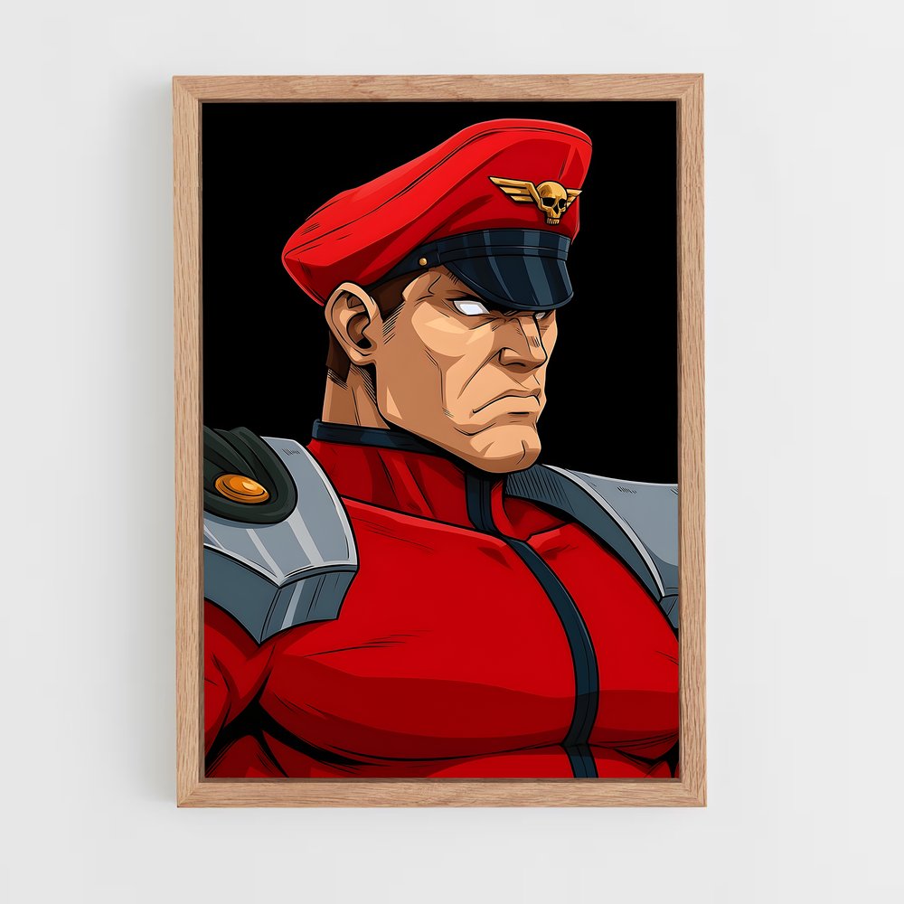 Poster Bison Power – affiche Street Fighter (vue 4)